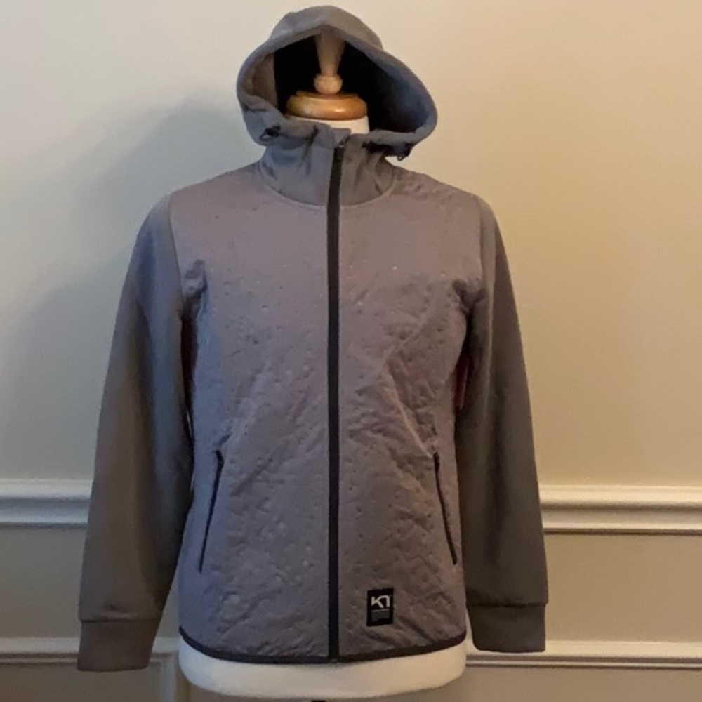 Kari Traa Emma Hybrid Midlayer Jkt - Dusty (Grey) - Medium